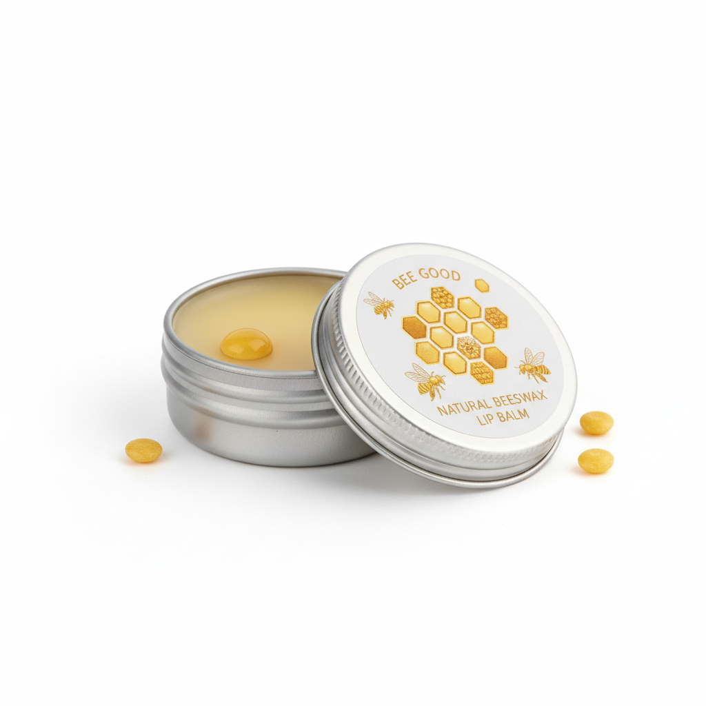 Bálsamo Labial de Cera de Abeja