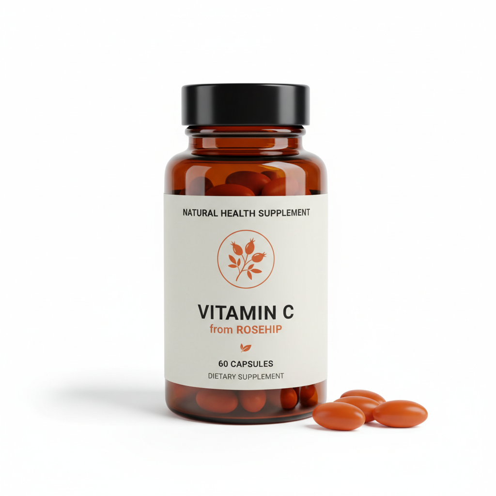 Vitamina C Natural de Rosa Mosqueta